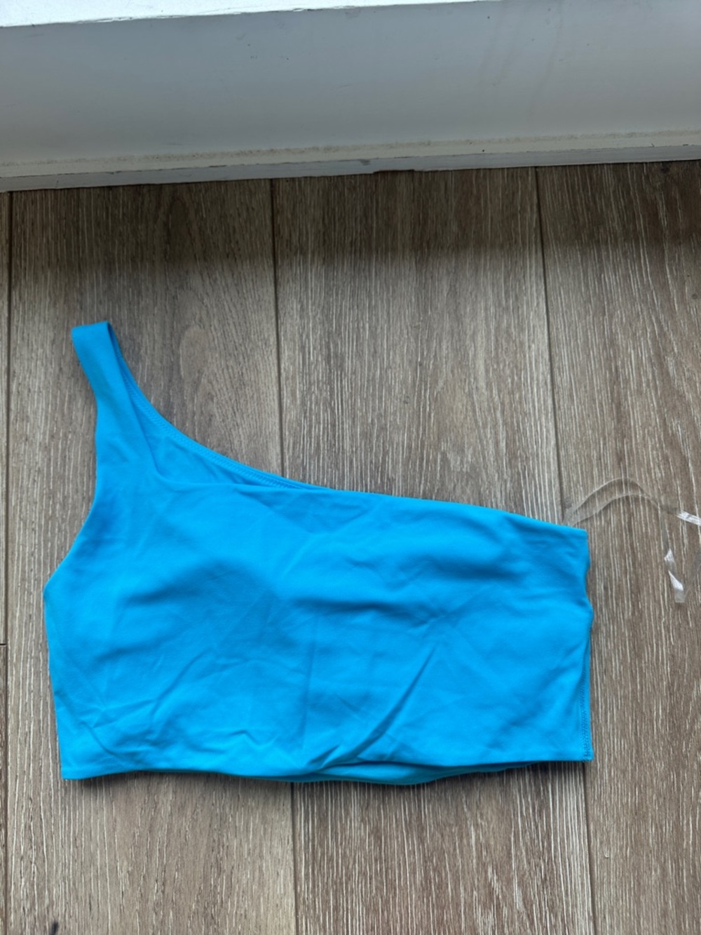Lululemon Bright Blue One-Shoulder reversable bra - Picture 3 of 3